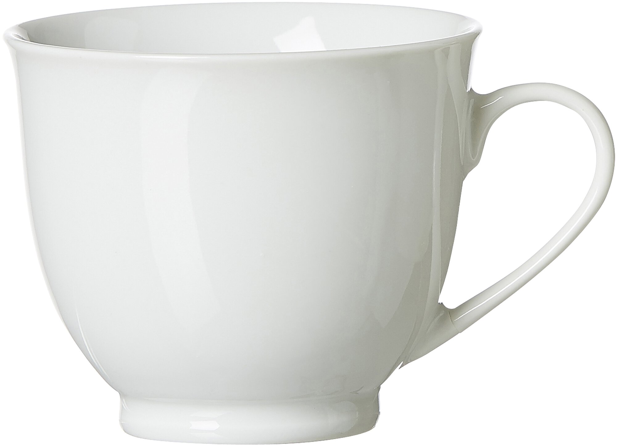 Obertasse STANDARD Weiß Porzellan
