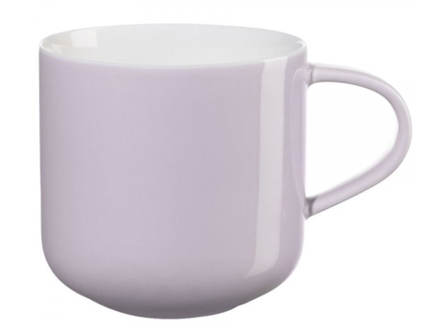 Henkelbecher Coppa lila New Bone China