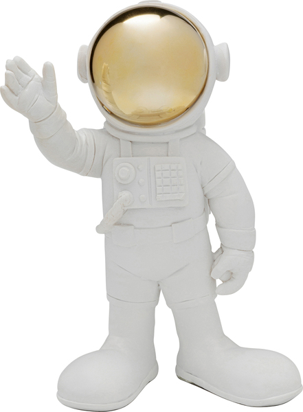 Deko Figur ASTRONAUT weiß