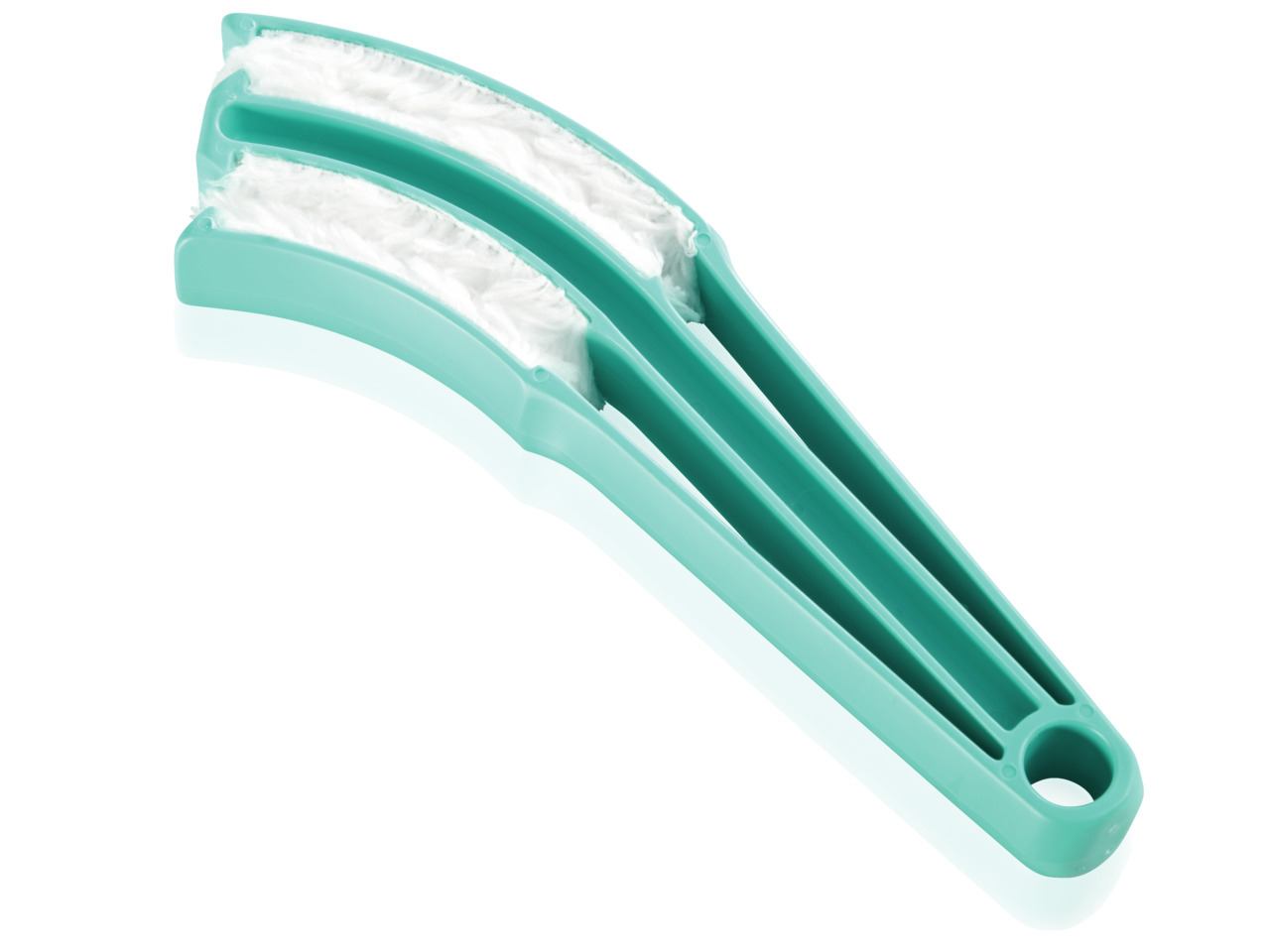 Handstaubwischer Duster Jalousetta türkis Mikrofaser