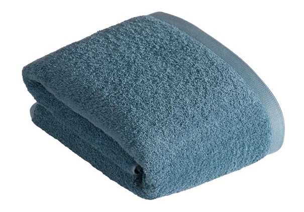 Badetuch HIGH LINE blau Frottee