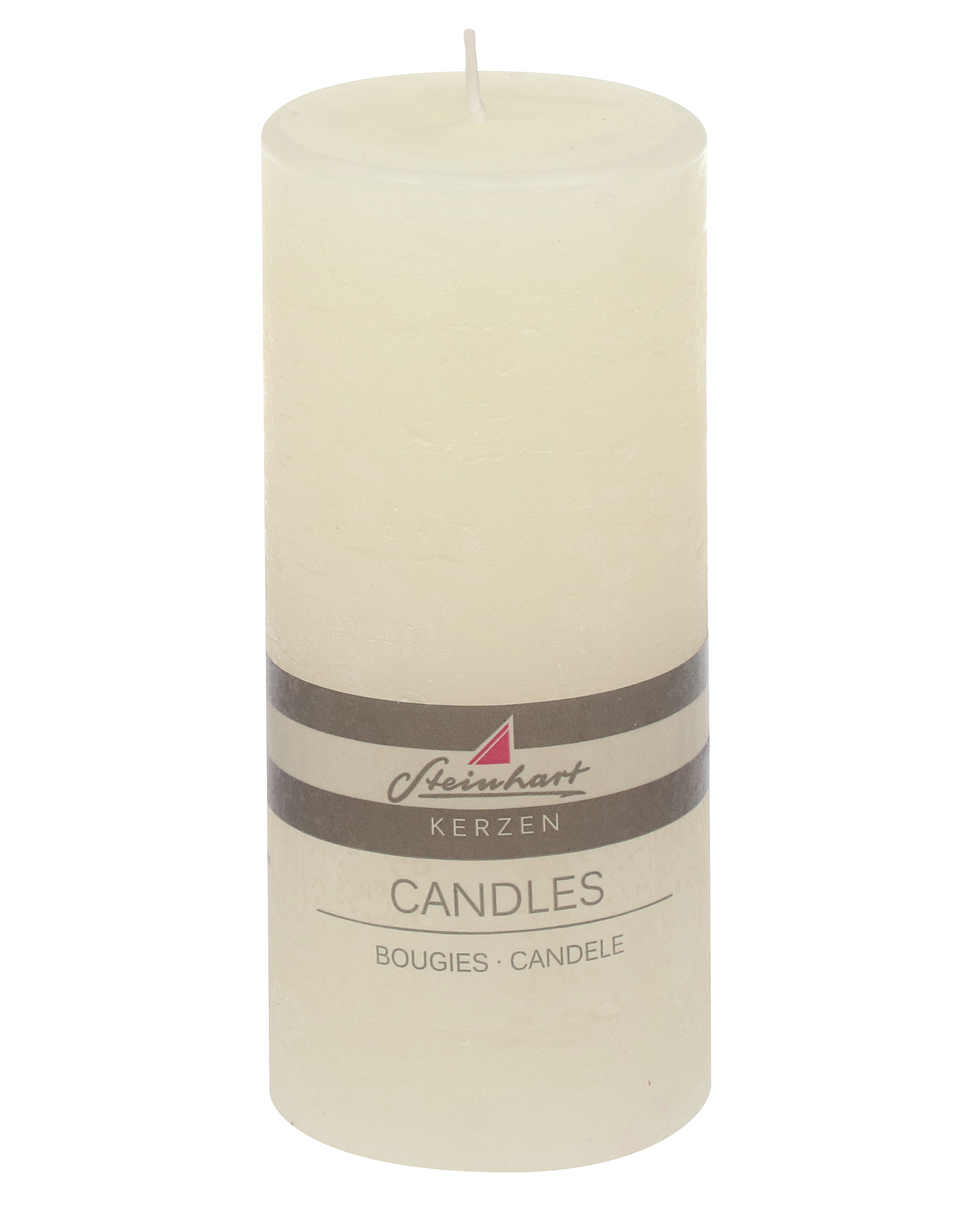 Candela brina di cera bianca