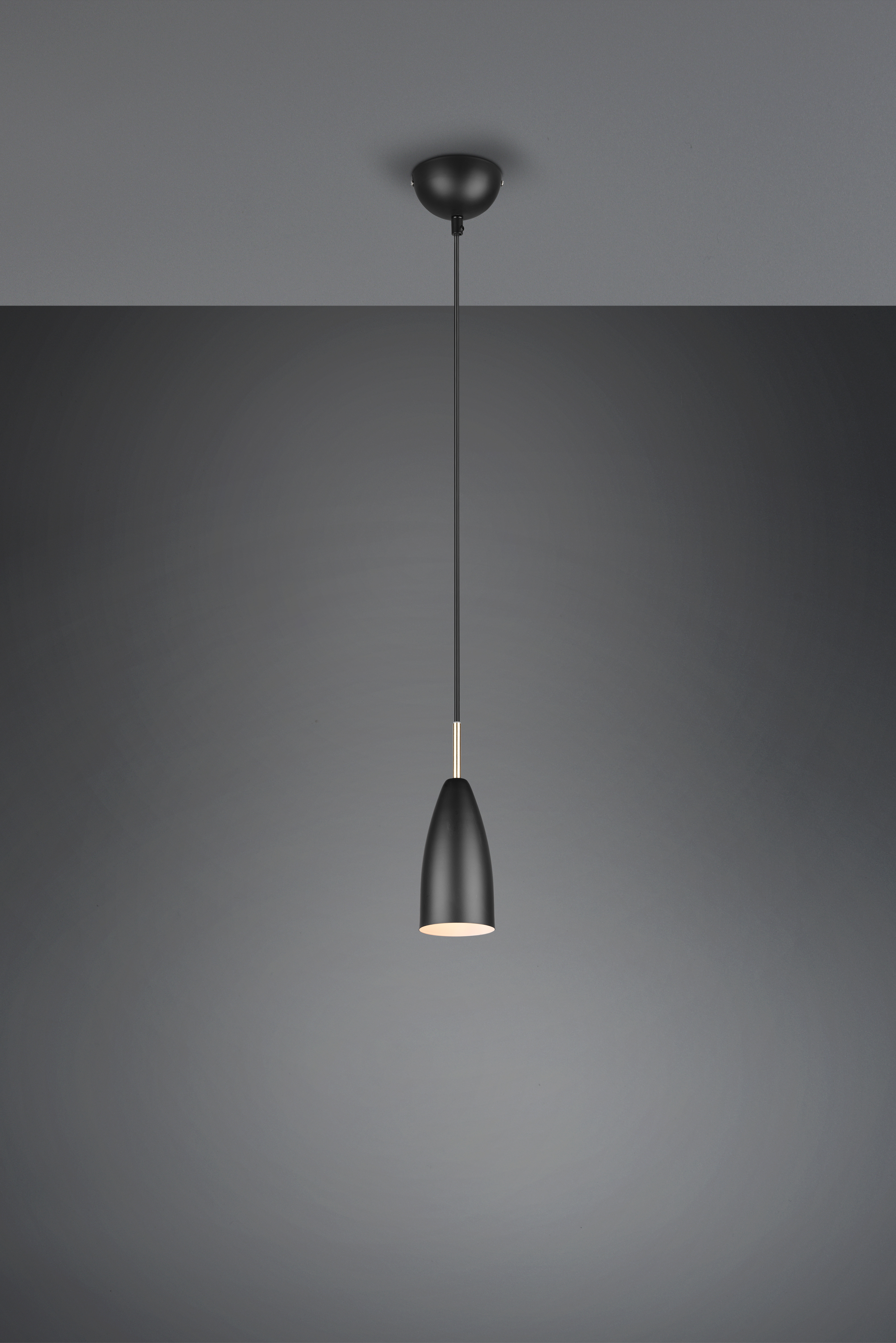 Pendelleuchte Farin schwarz matt Metall