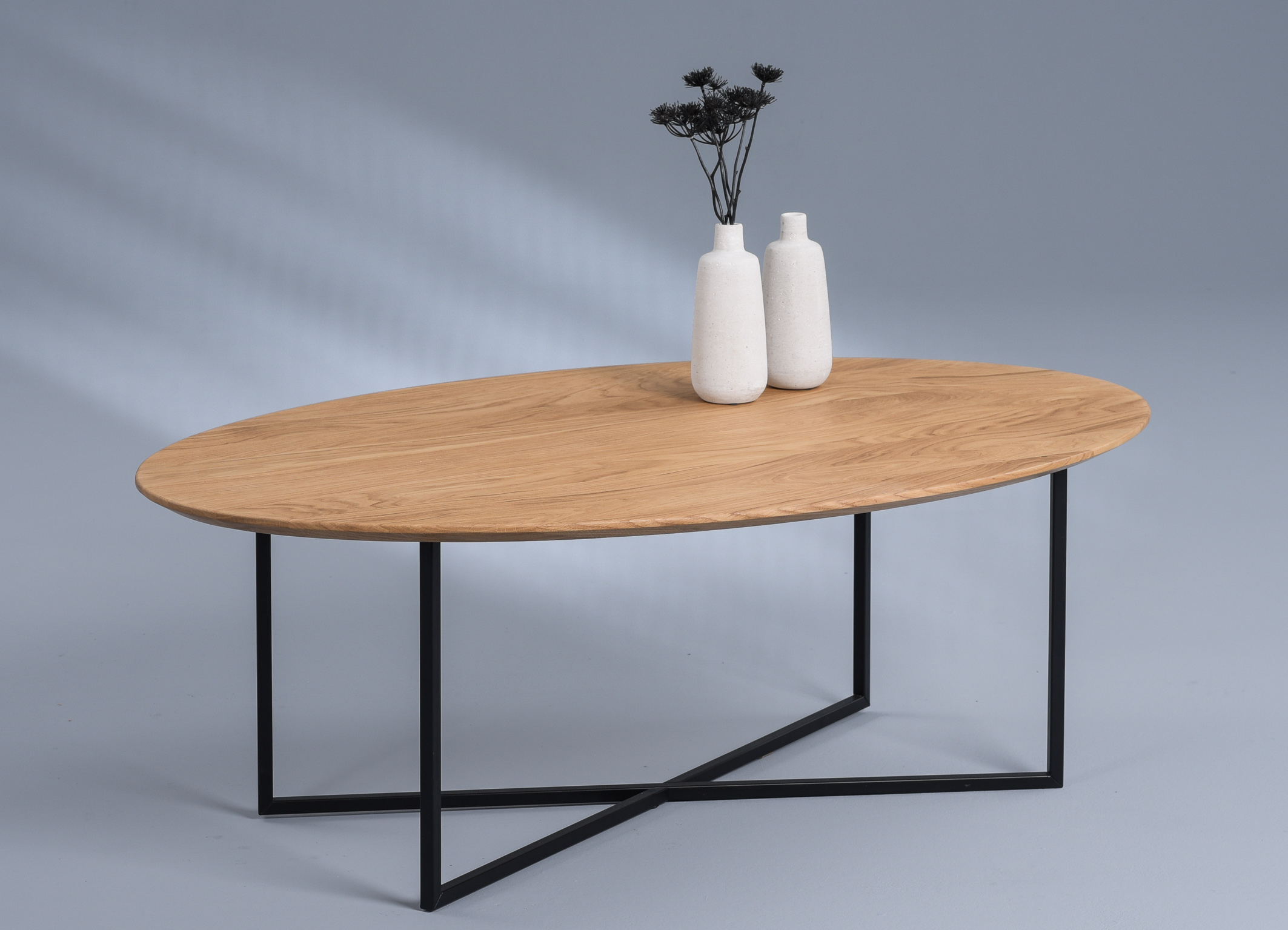 Couchtisch Keno 3 Wildeiche Holz