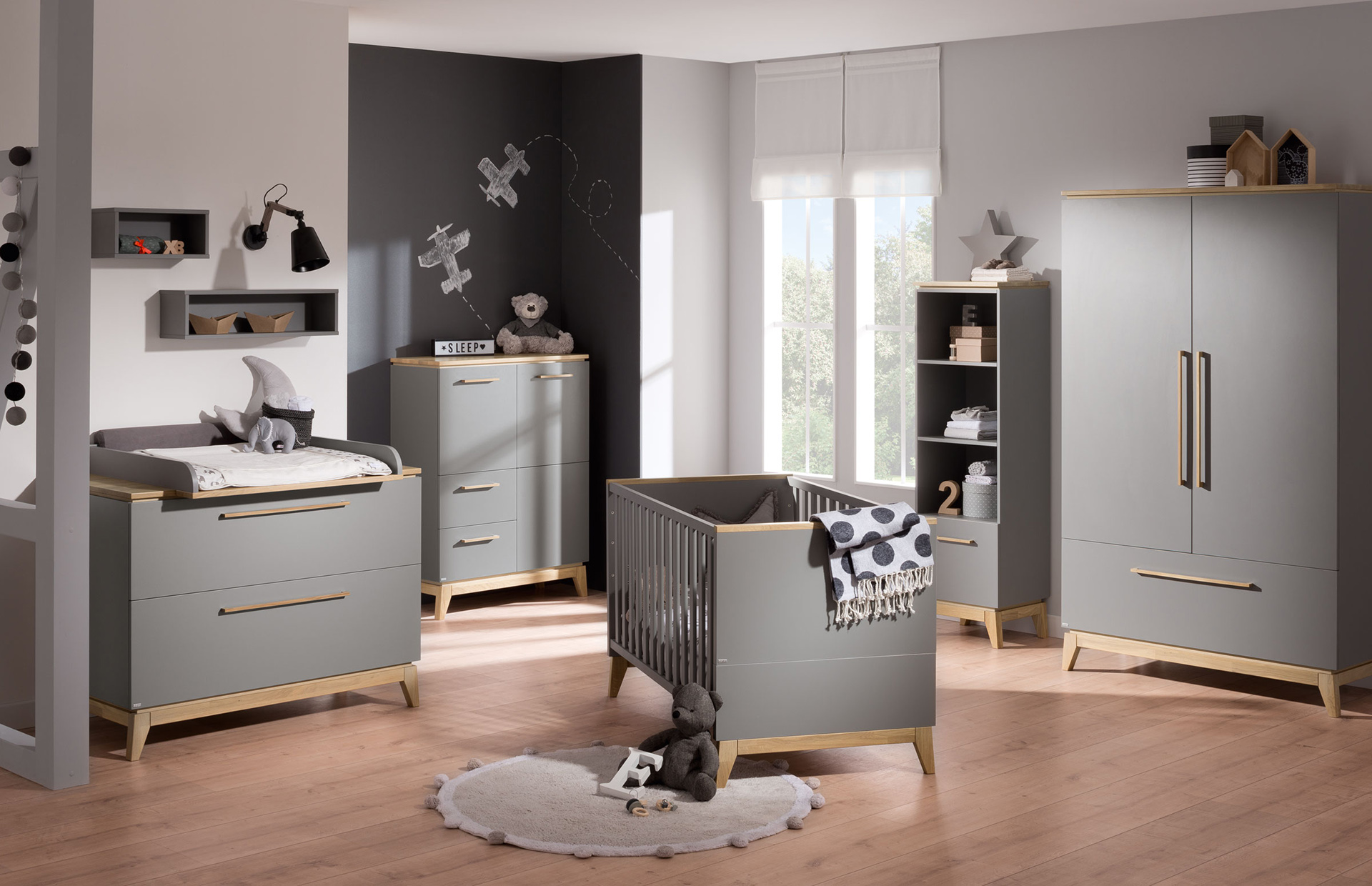 Charmantes Nordic-Design im Kinderzimmer