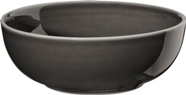 Ciotola caviale SEMANA gres antracite lucido