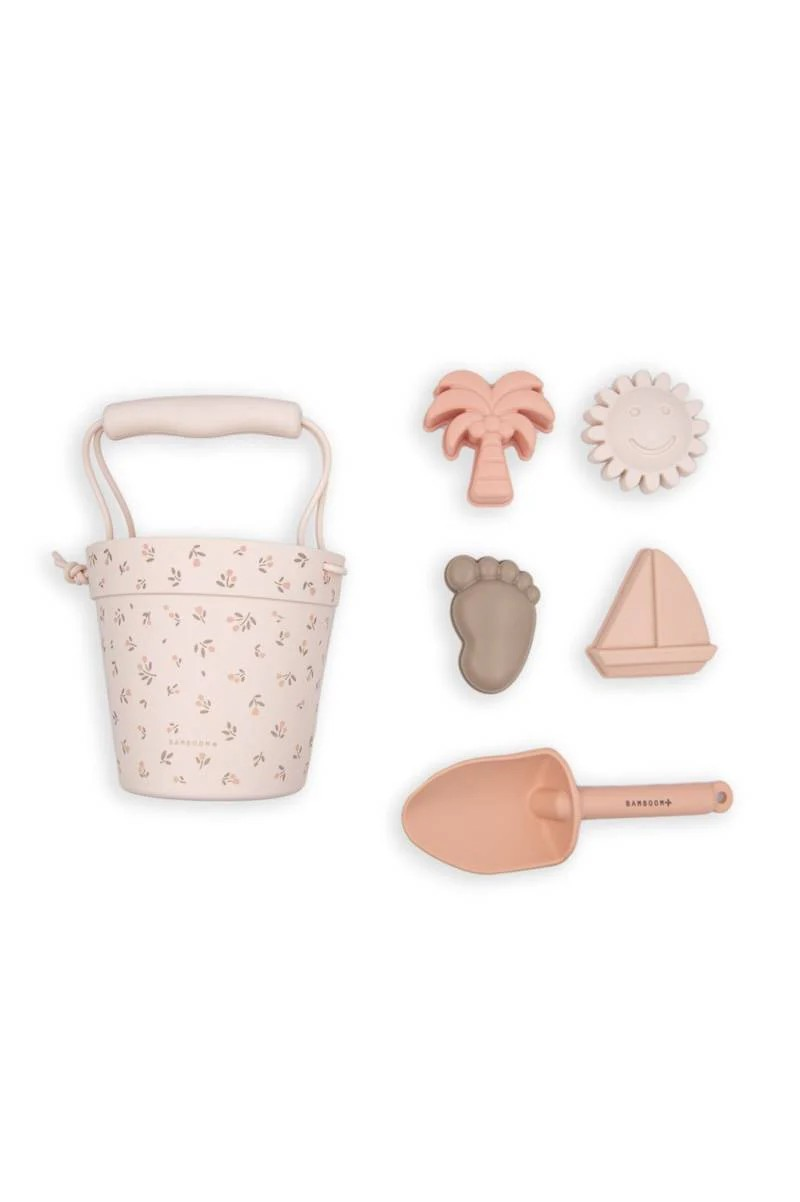 Set da spiaggia 6 pezzi Bamboom in silicone multicolore