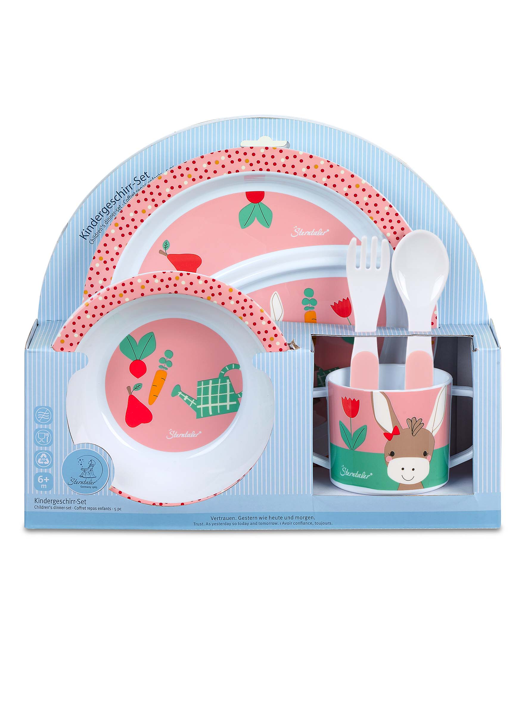 Kindergeschirr-Set original Mädchen