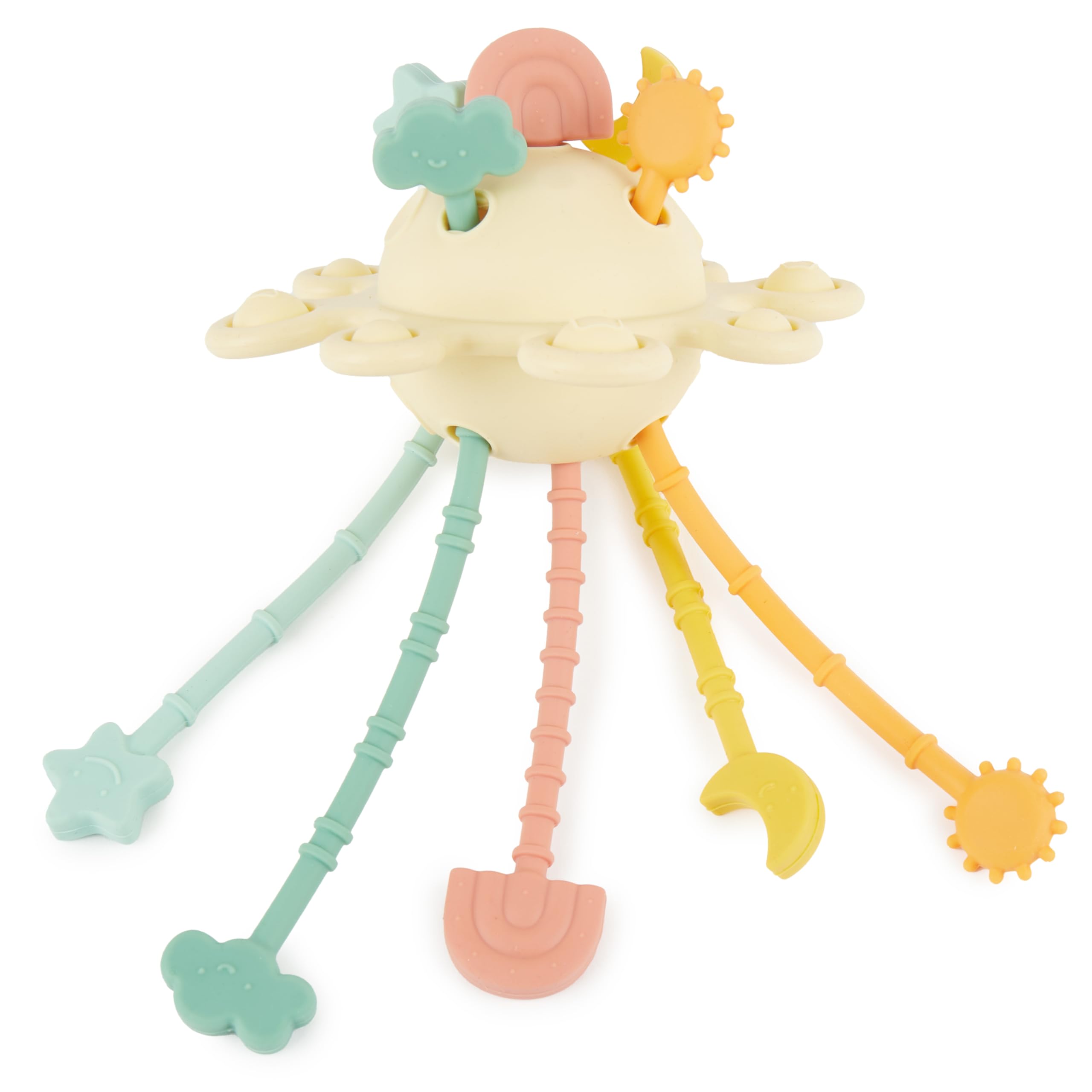 Giocattolo di attività Bieco in silicone multicolore