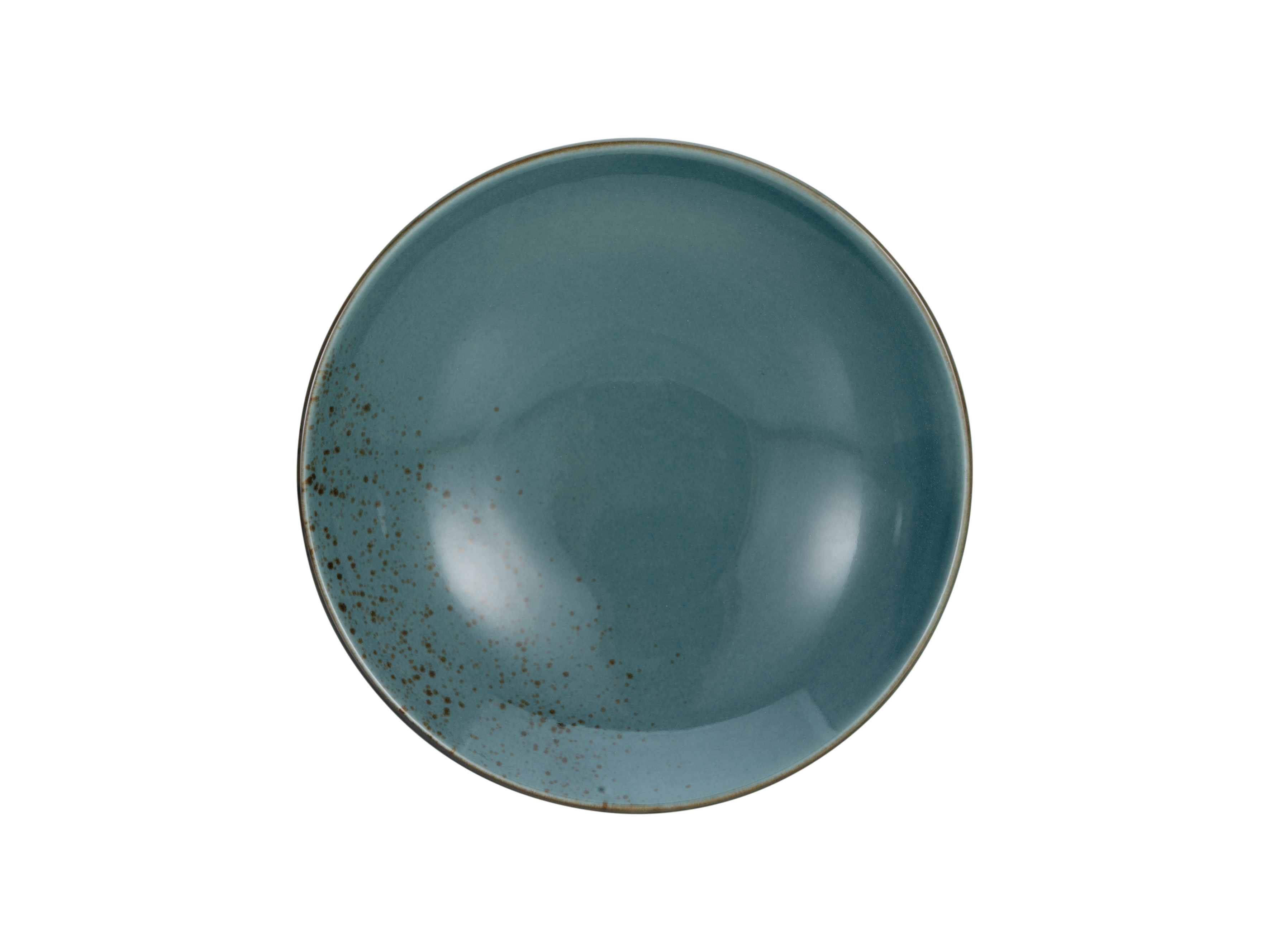 Piatto fondo NATURE COLLECTION Denim scuro L22/H5/D22cm