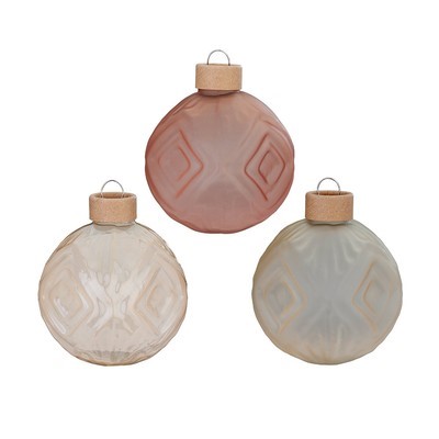 Kugel Cashmere Glas sortiert