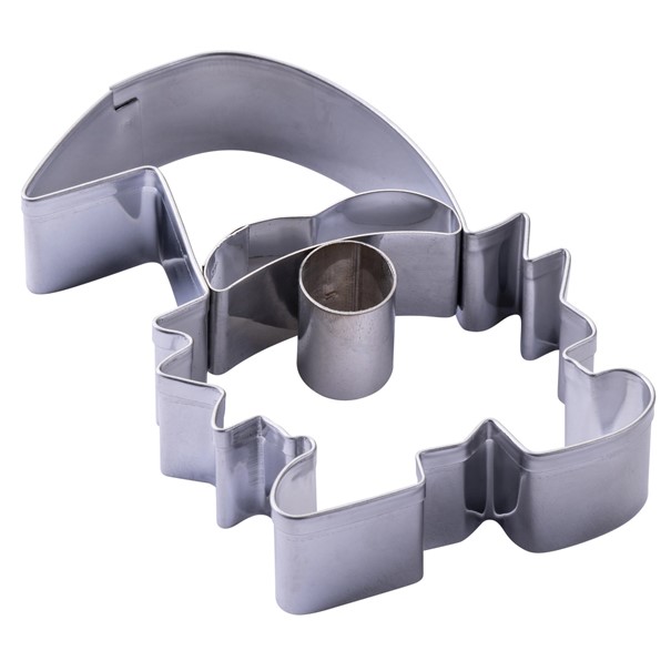 Tagliabiscotti Zenker Elf in acciaio inox argento