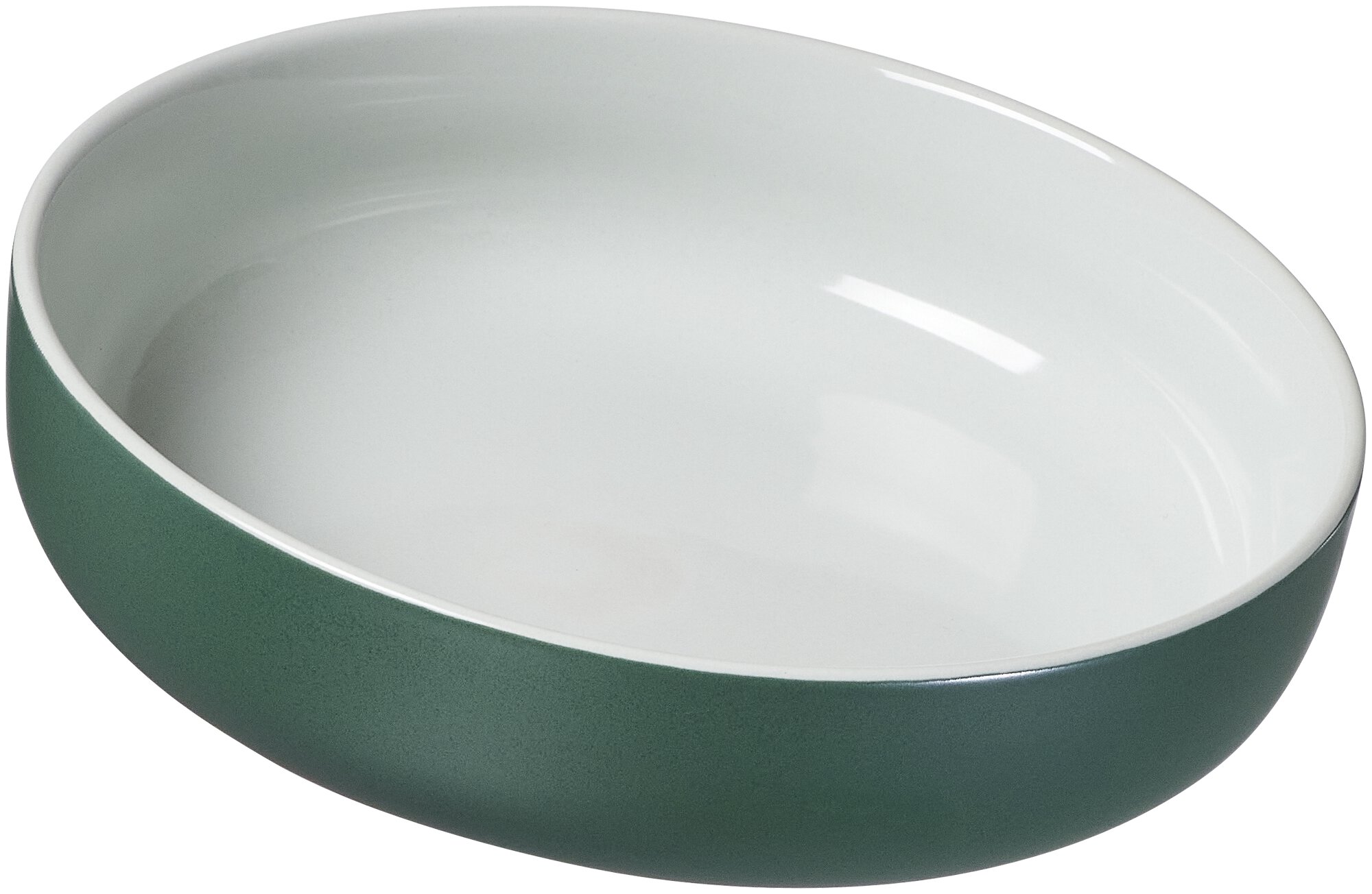 Schale STANDARD Grün Steinzeug