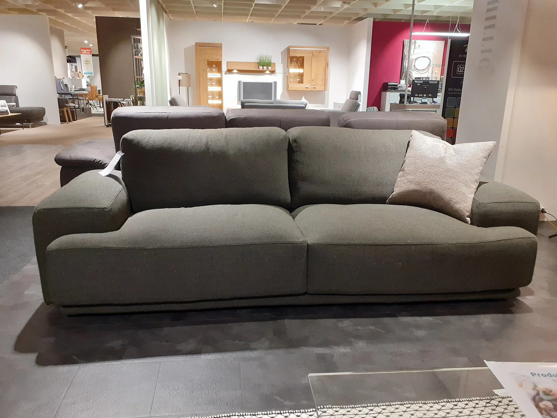 CALIA Sofa 3-Sitzer Foster 2 grün  