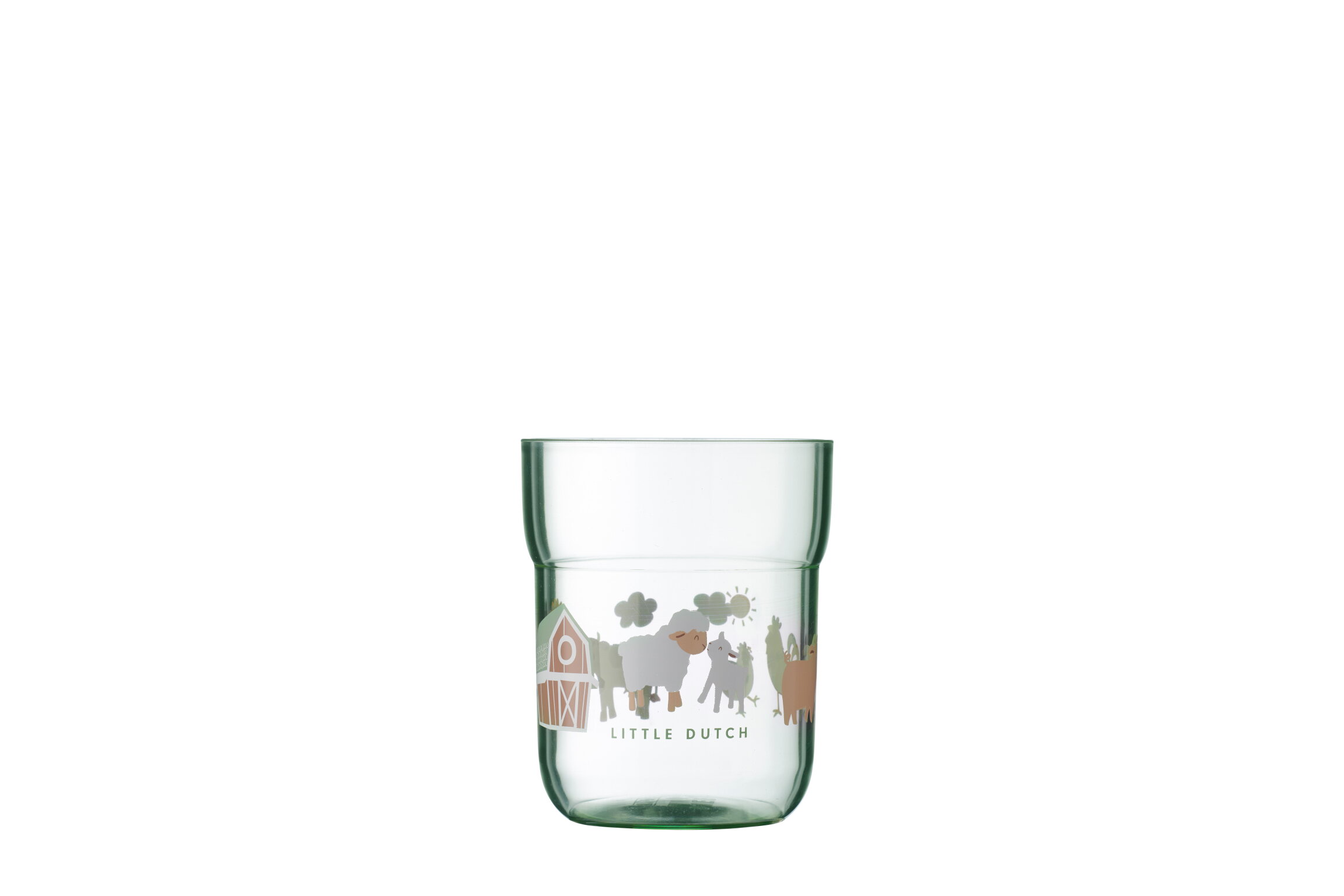 Kinder-Trinkglas Mio transparent Kunststoff