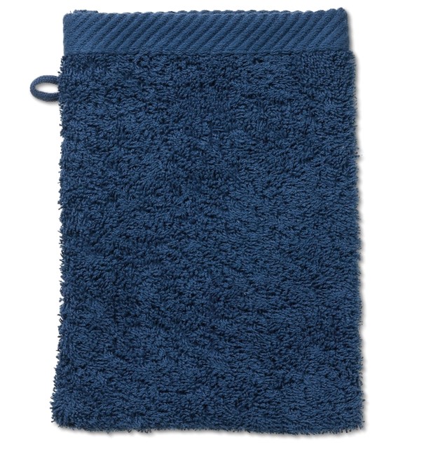 Guanto da lavaggio Ladessa blu malva 100% cotone