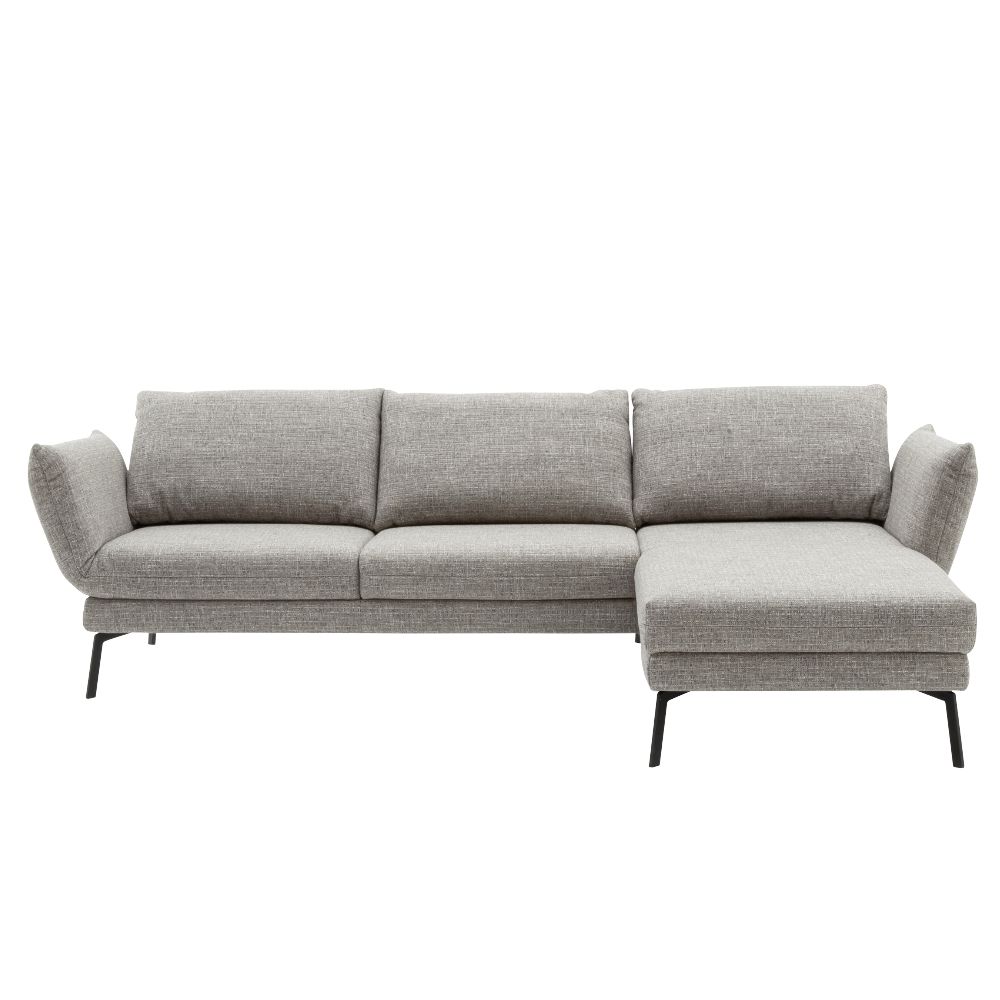 Couchgarnitur Spin taupe Stoff