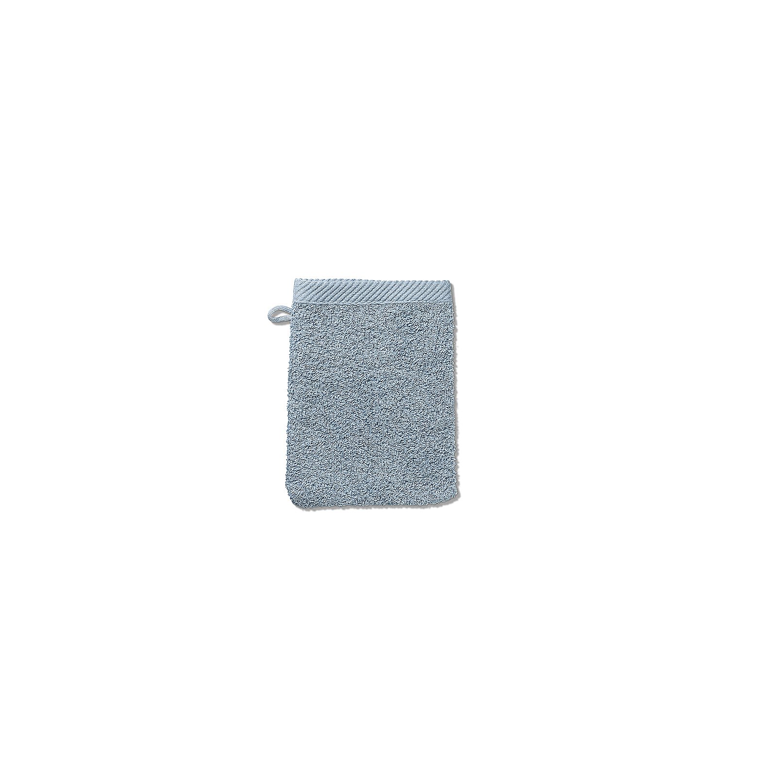 Waschhandschuh Ladessa frostblau 100% Baumwolle
