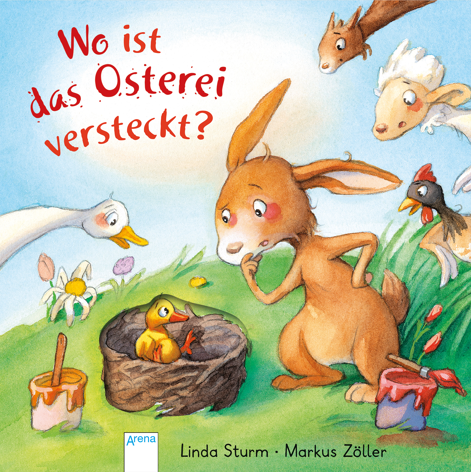 Pappbilderbuch Ostern mehrfarbig Karton