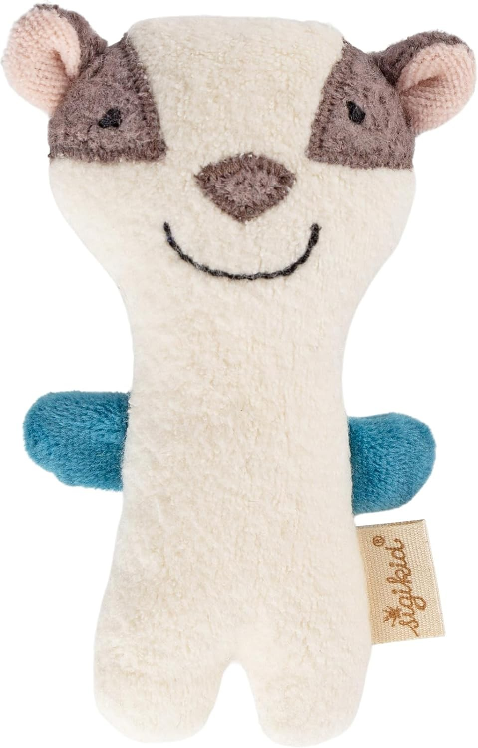 Sigibaby giocattolo da afferrare tasso cotone bianco