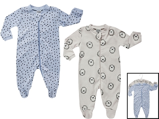 Pigiama Spiss blu beige cotone