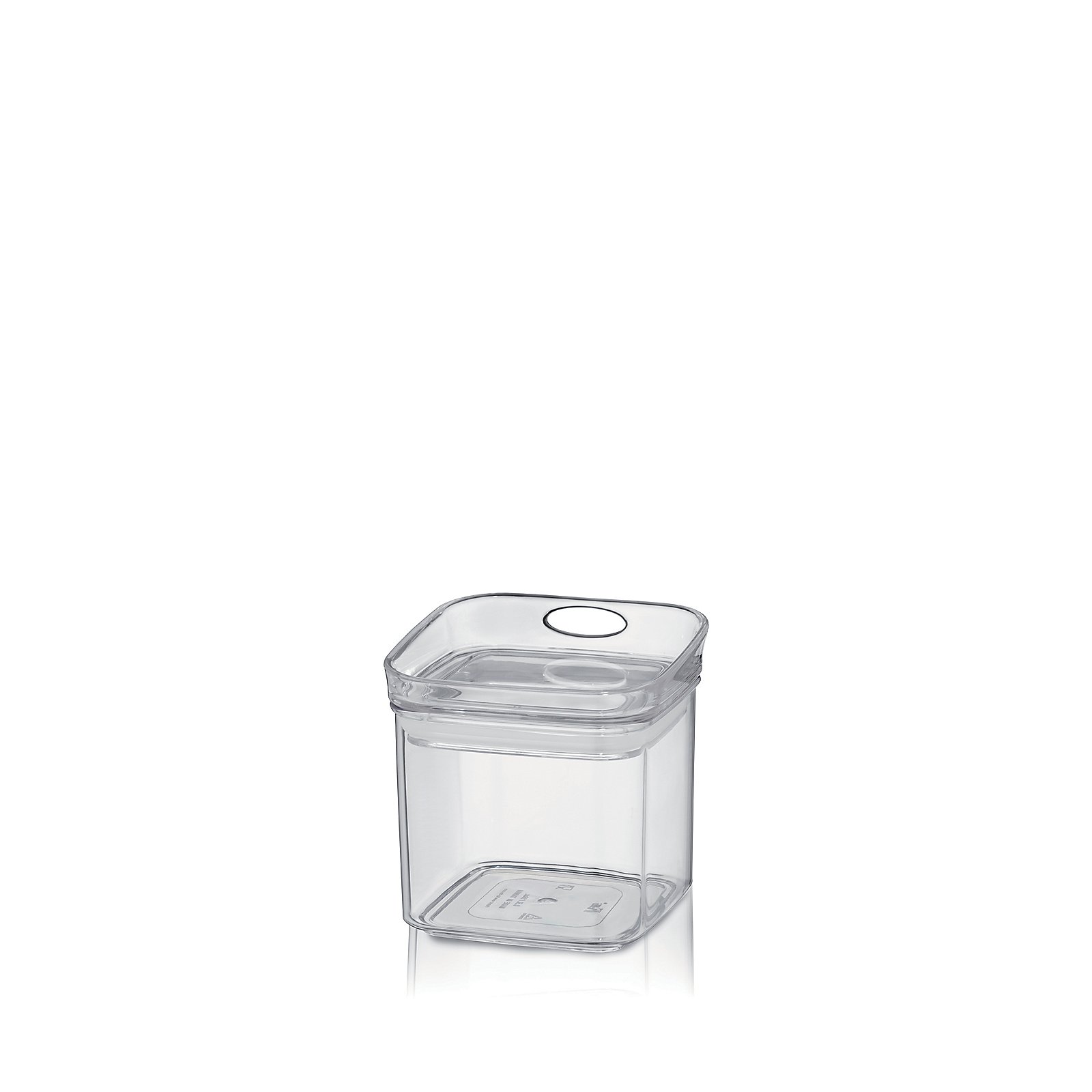 Vaso di stoccaggio Jule in plastica MS trasparente