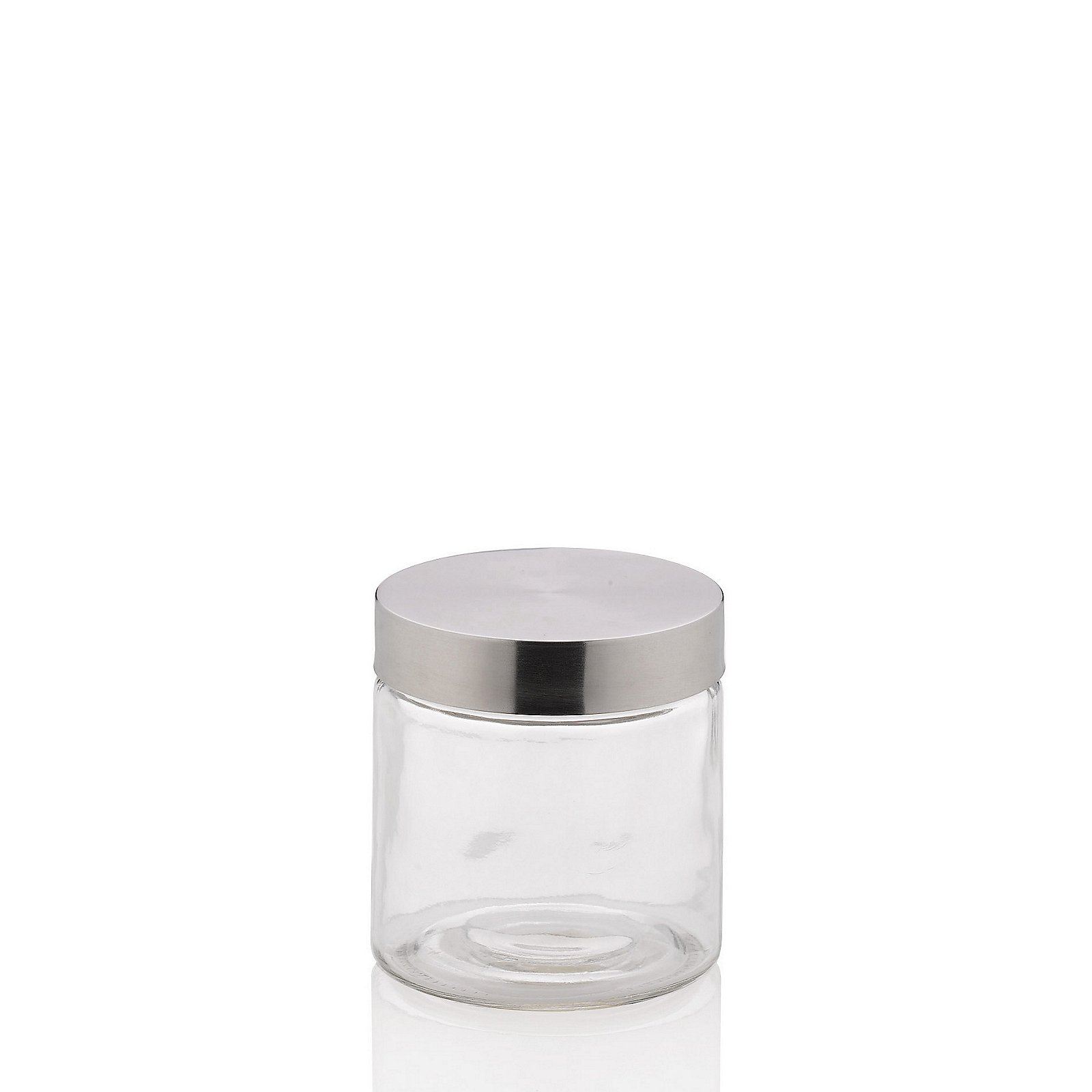 Vaso di stoccaggio in vetro trasparente Bera