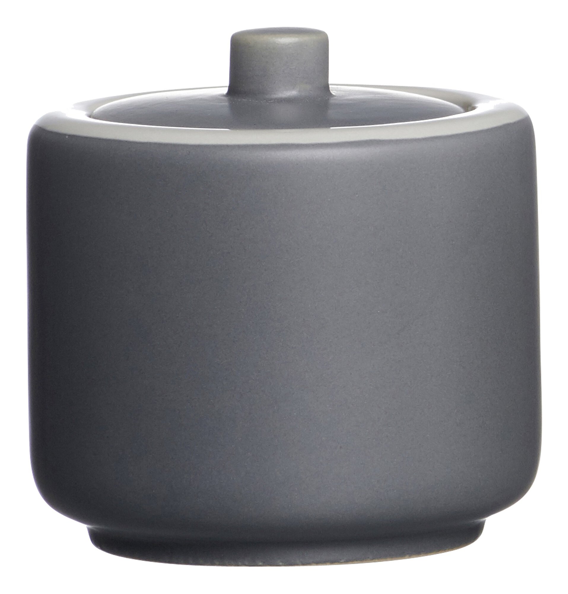 Zuckerdose STANDARD Grau Steinzeug