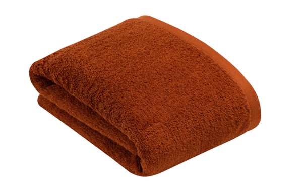 Badetuch HIGH LINE braun Frottee