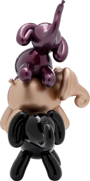 Deko Figur leer mehrfarbig