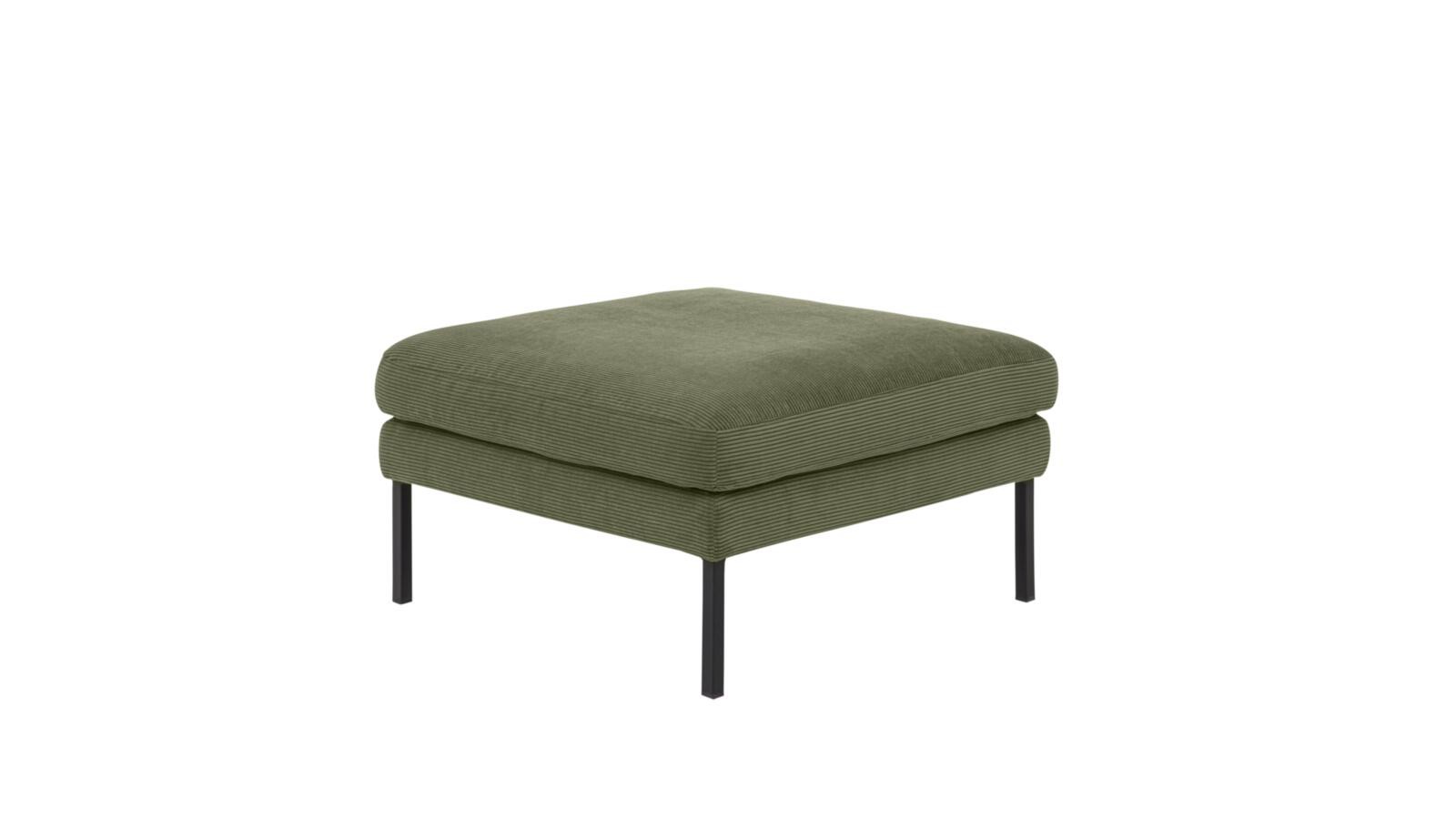 Hocker Roomio No. 4101 olive Feincord