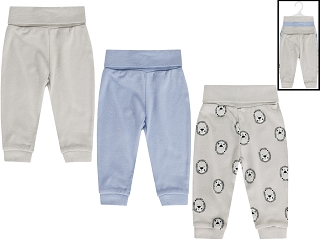 Pantaloni da jogging Spiss grigio blu cotone