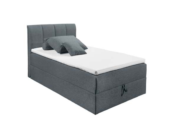 Polsterbett Granada2 Stoff anthrazit