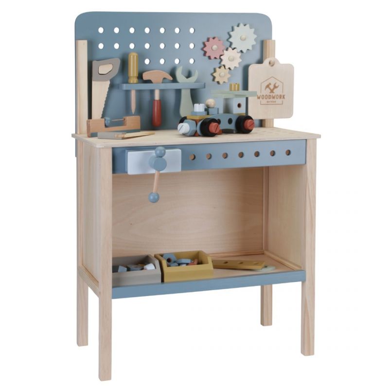 Spielwerkbank Little Dutch mehrfarbig Holz
