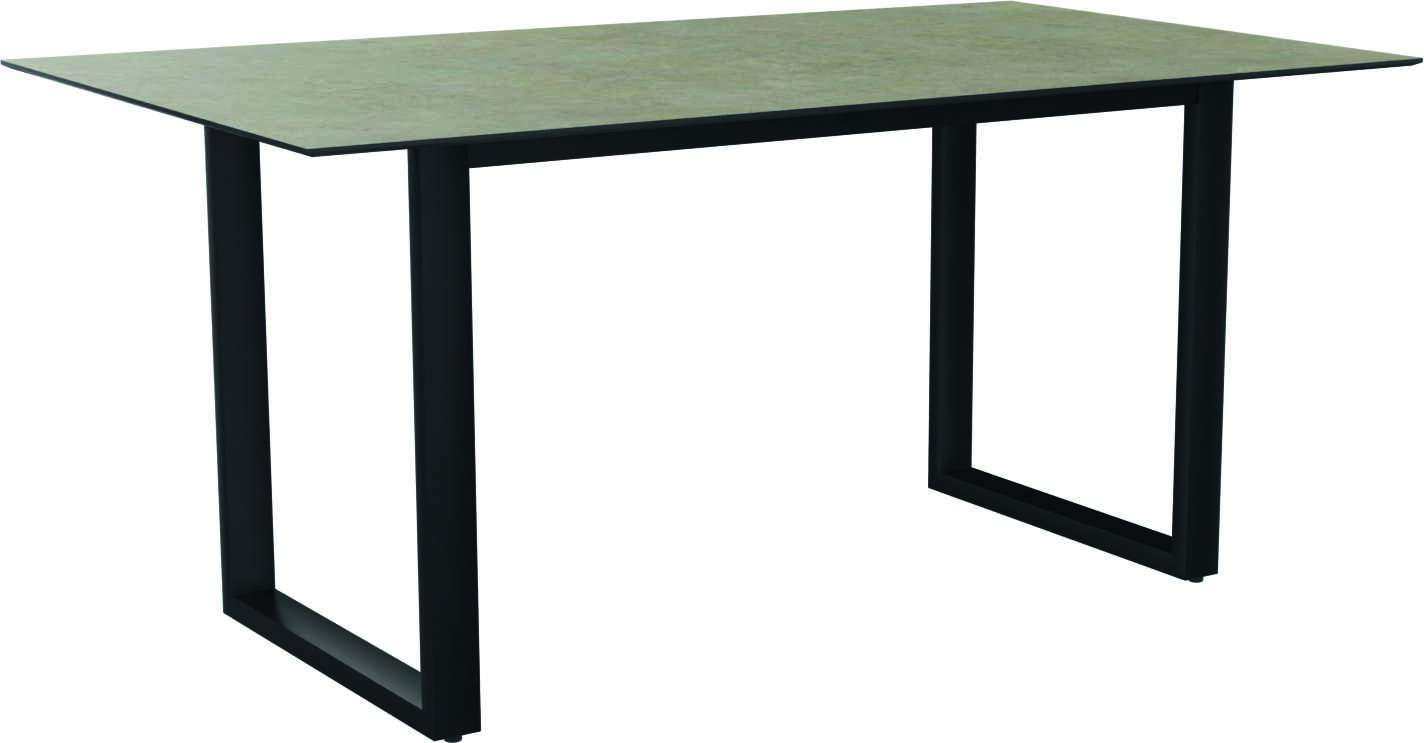 Outdoor Tavolo HPL alluminio grigio