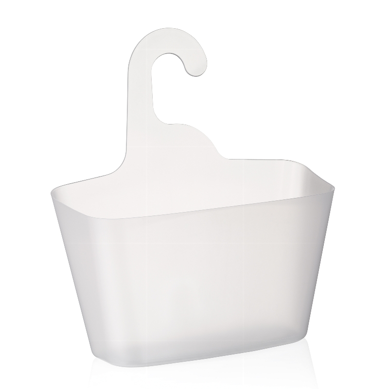 Cestino appendibile Mandy in plastica PP trasparente