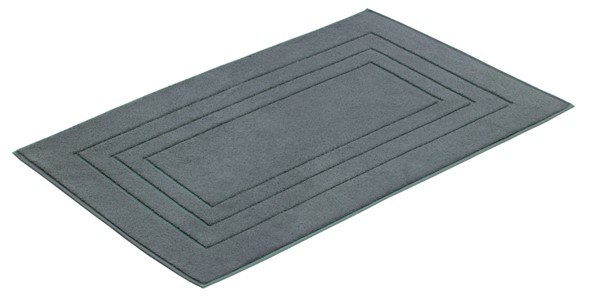 Badeteppich VOSSEN FEELING grau Frottee