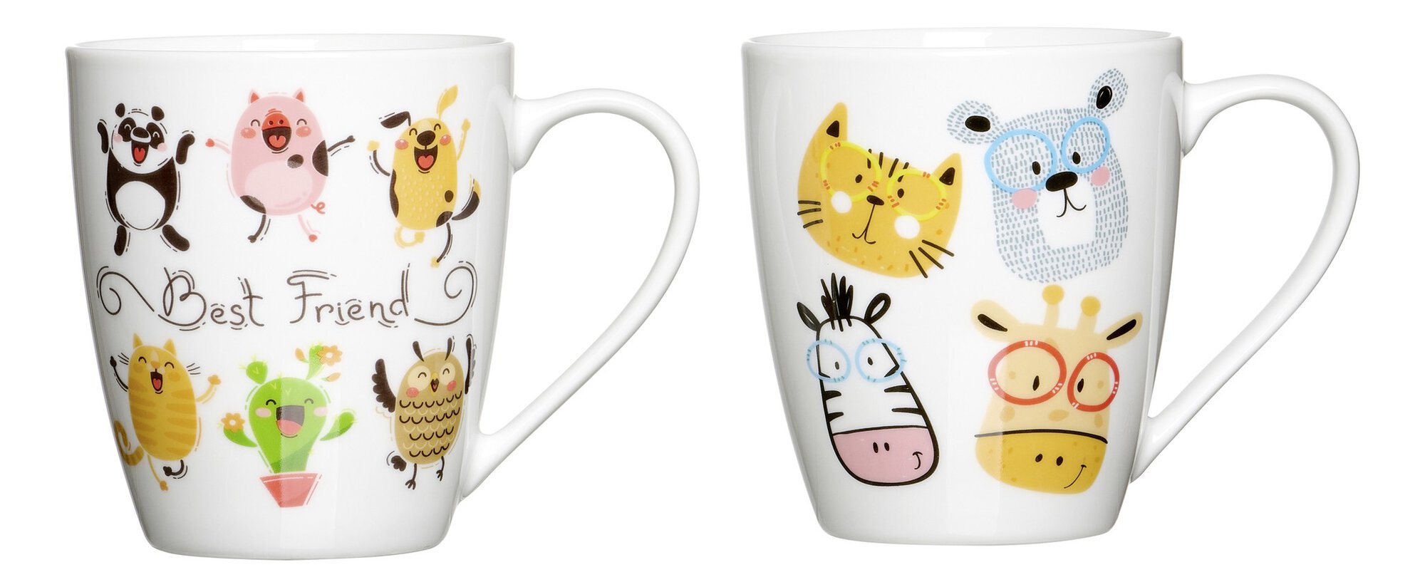 Tazza FREUNDE Bianco|Colorato