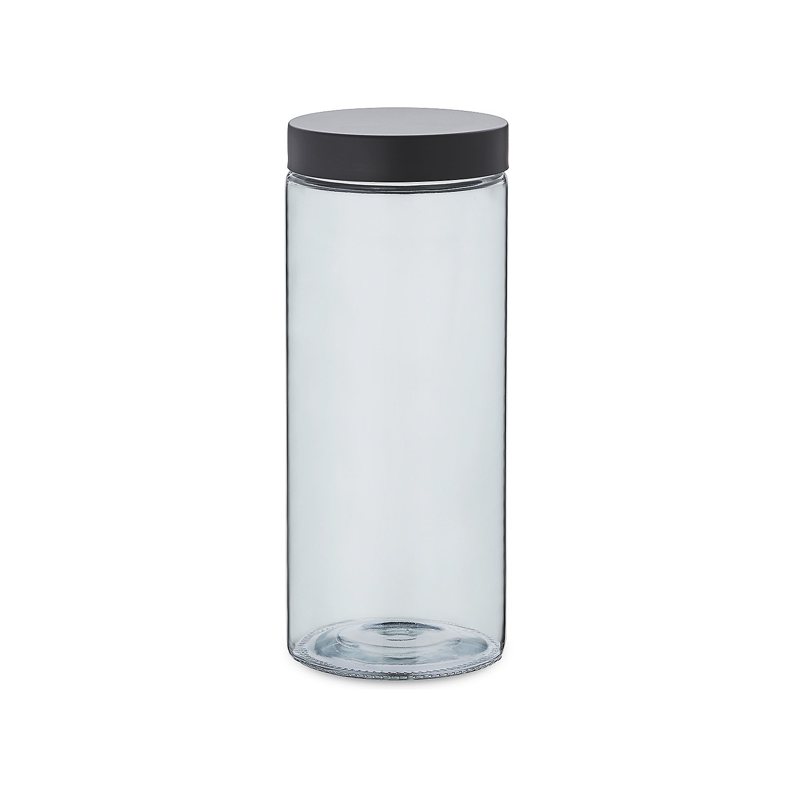 Vaso portaoggetti Bera in vetro grigio chiaro