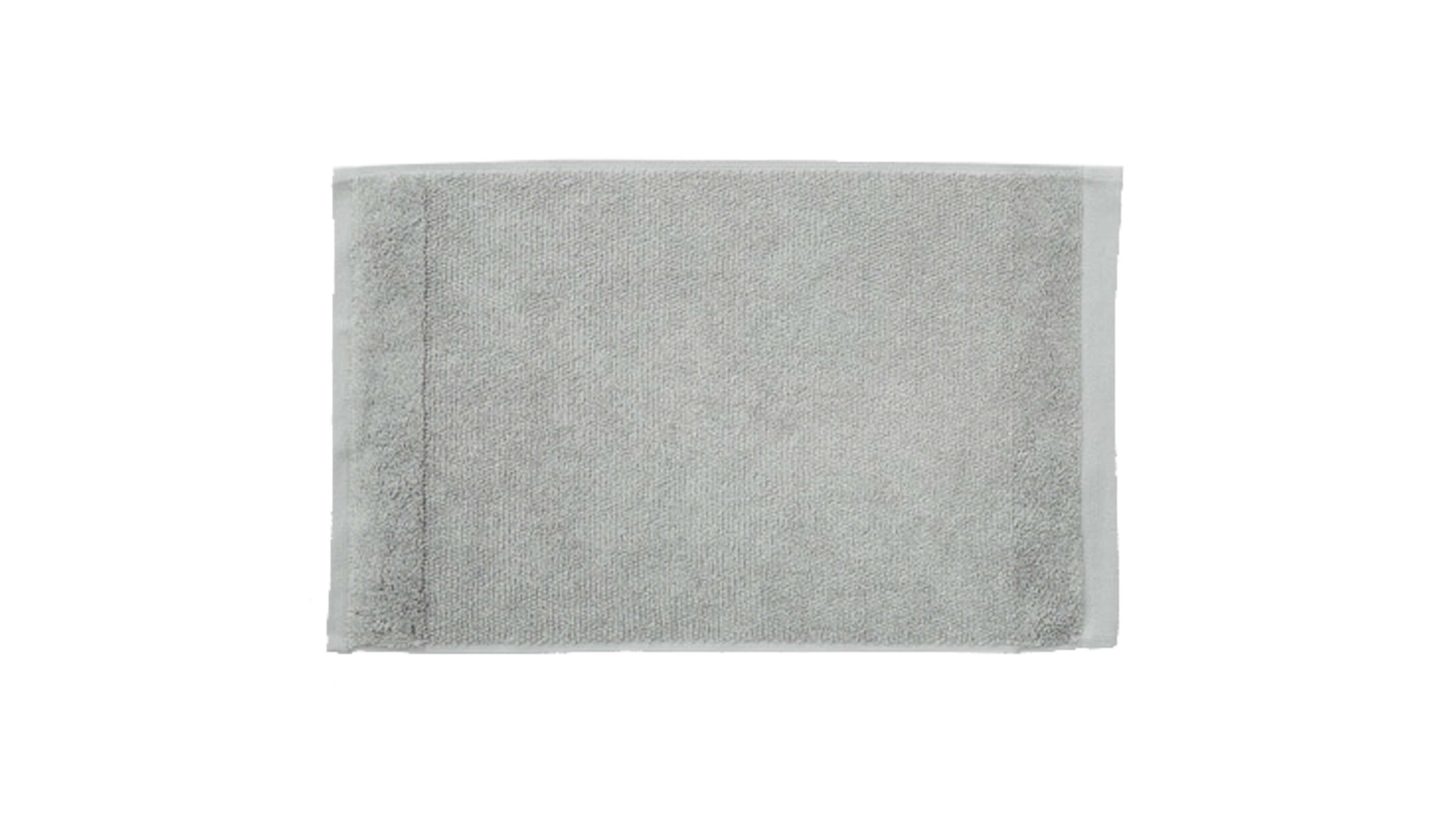 Gästehandtuch Interliving 9108 Silver Baumwollgewebe
