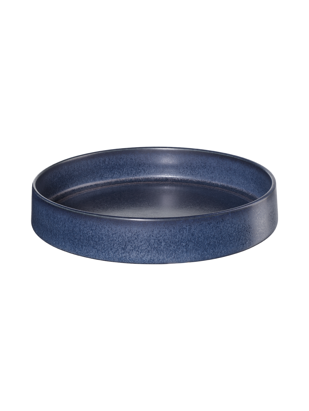 Piatto gourmet Form'art in gres blu
