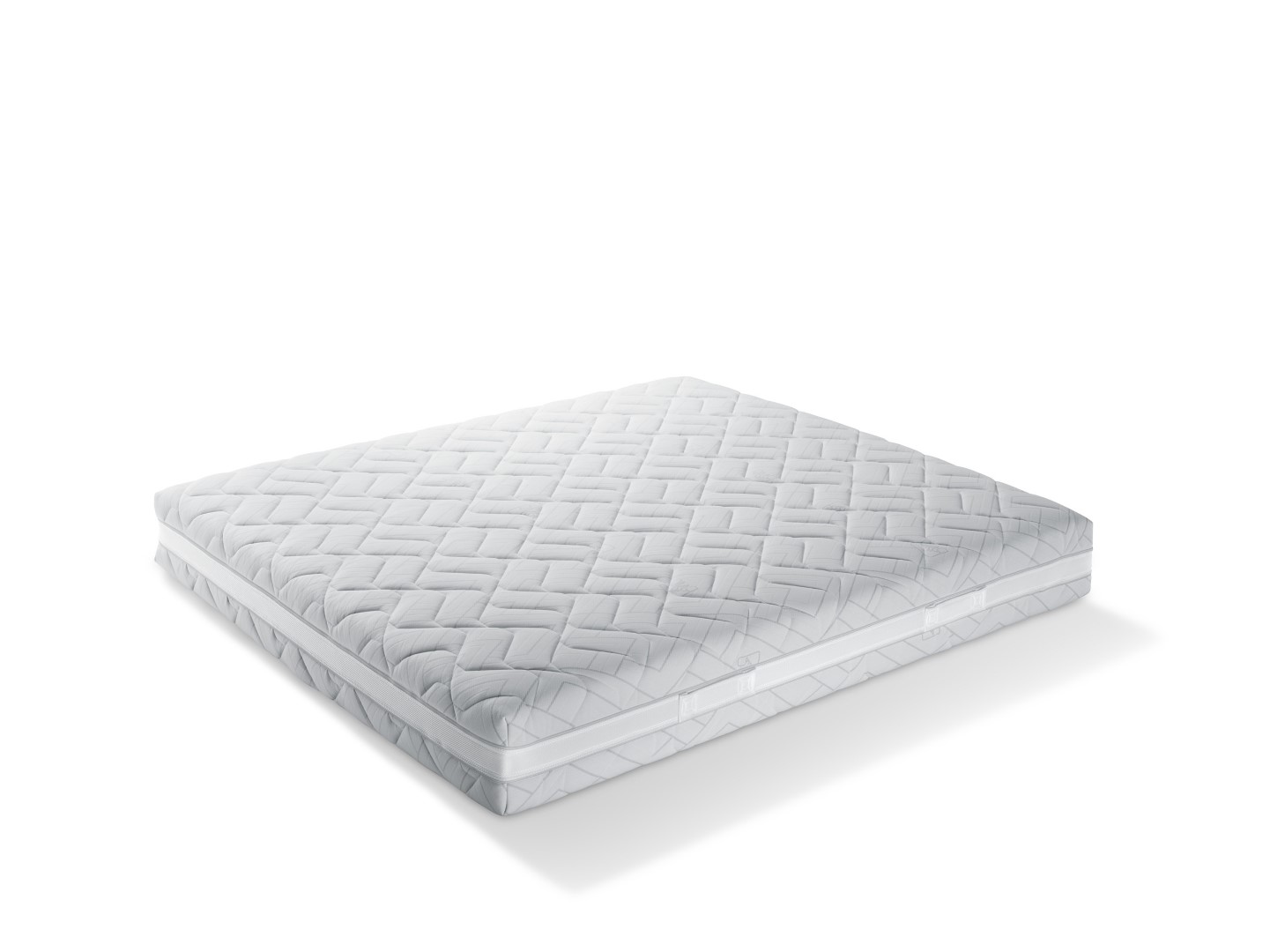 Matratze Auna Classic Regular Weiß Tonnen-Taschenfederkerne + Memory