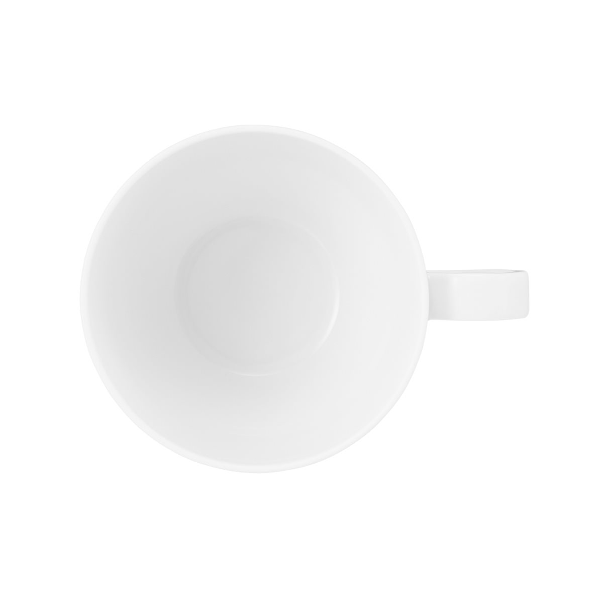 Kaffeeobertasse BEAT weiss