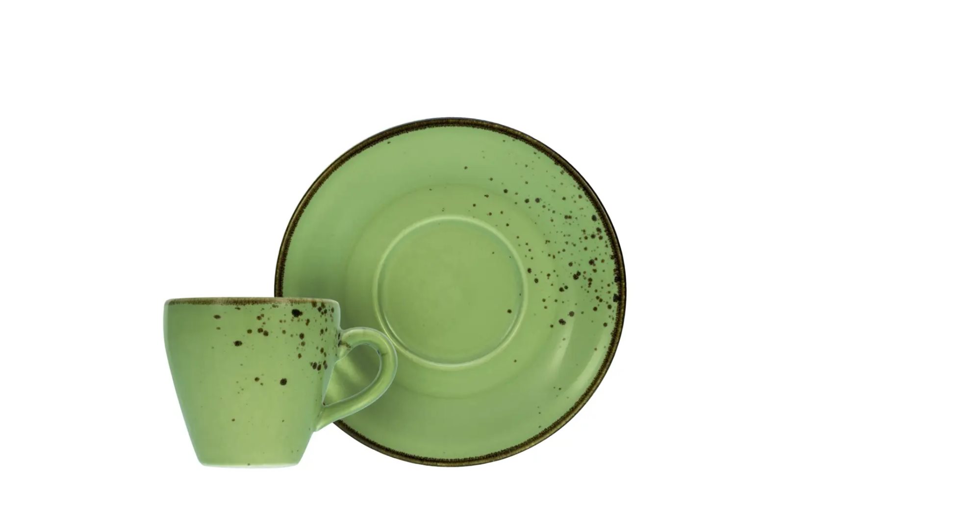 Espressoobere NATURE COLLECTION Green B6,5/H6/D6,5cm