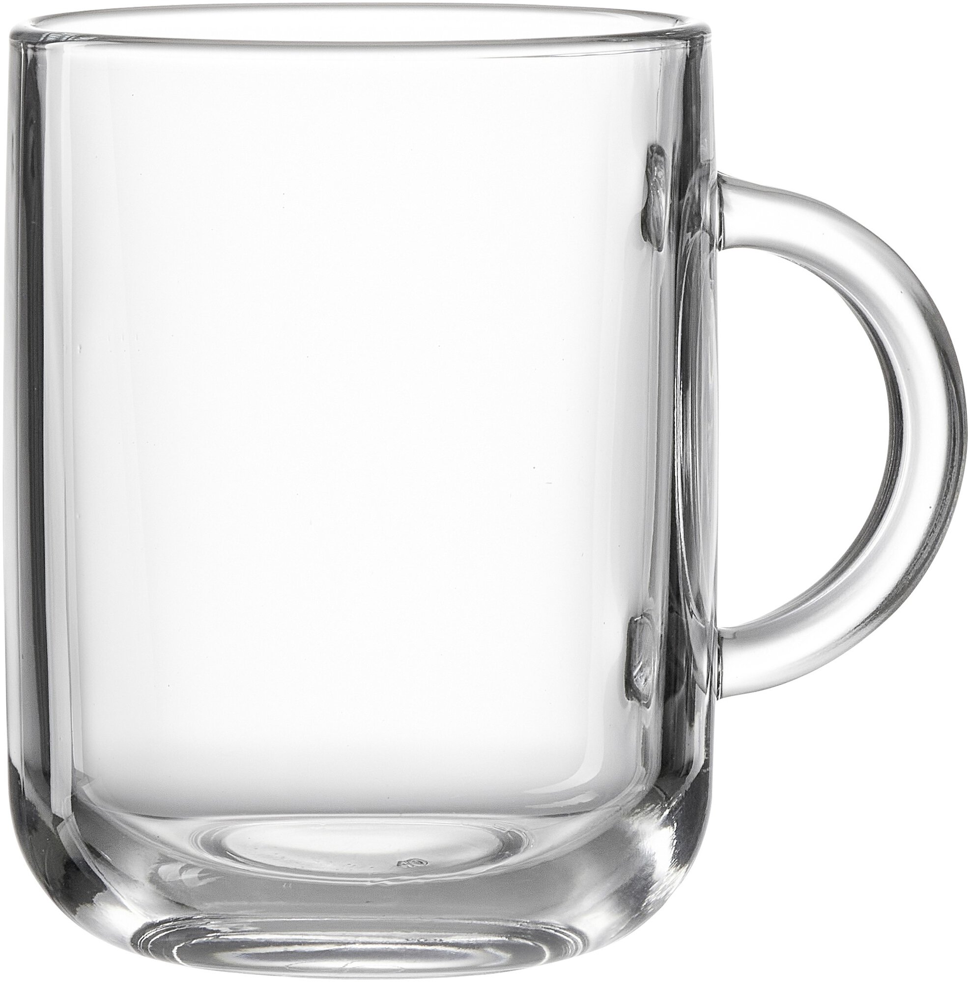 Henkelbecher STANDARD Klar Temperglas