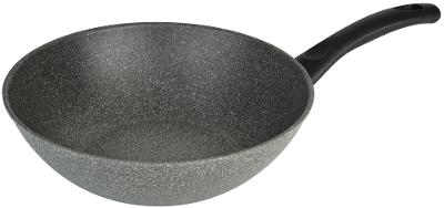 Wokpfanne Cortina grau Metall
