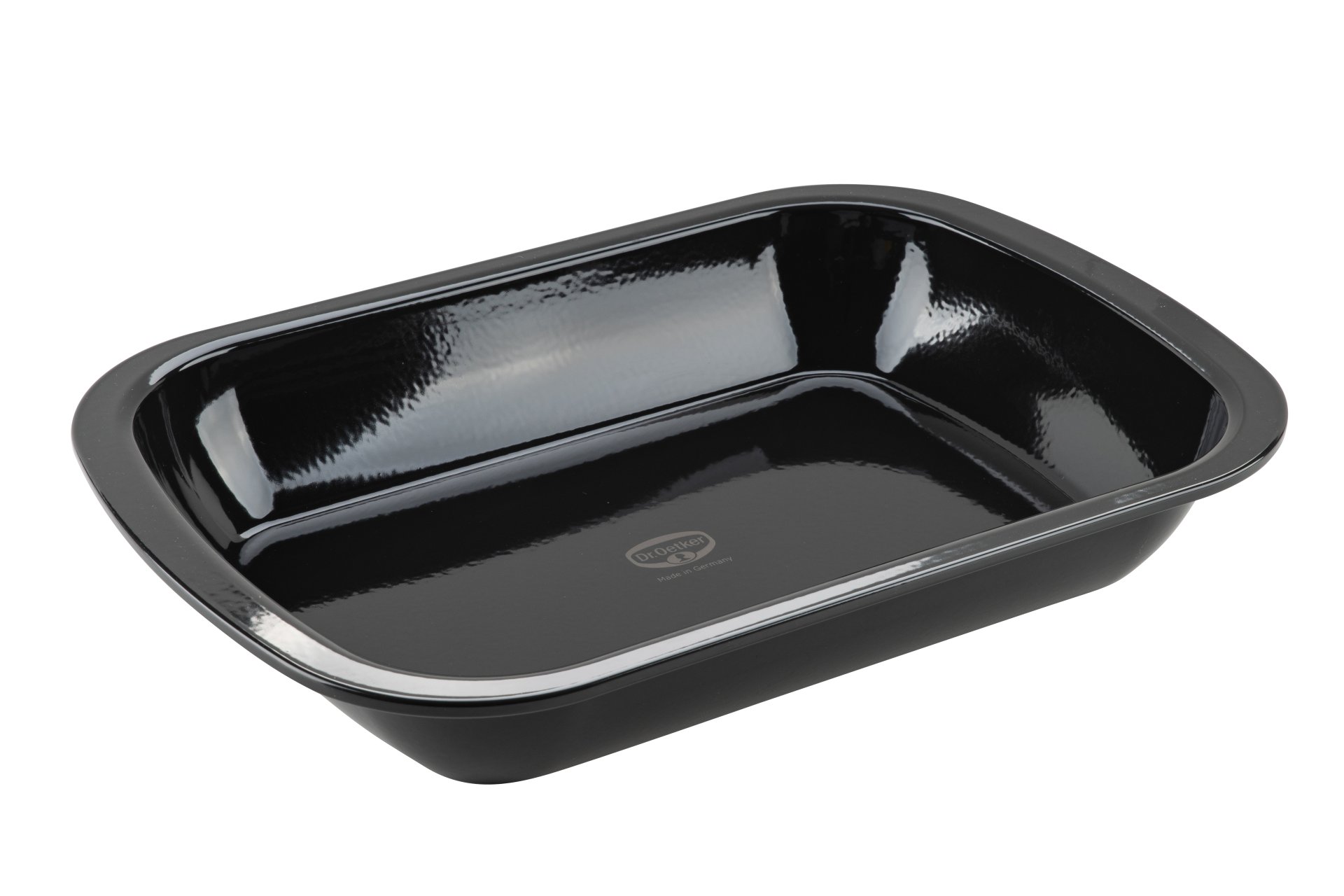 Idea per la cottura di dolci e casseruole vassoio nero creativo