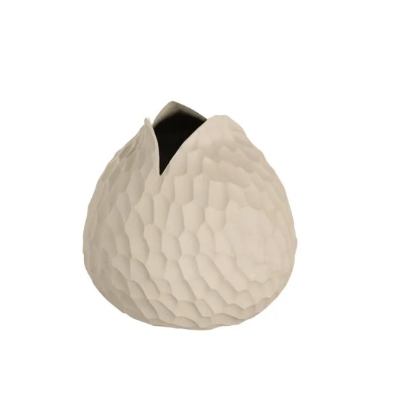 Vase Carve nude Steinzeug