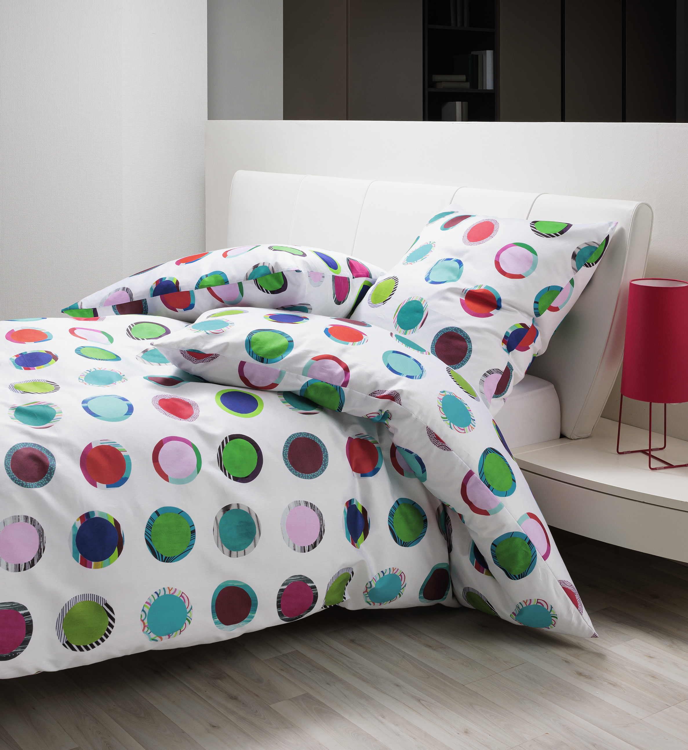 Biancheria da letto arte moderna S multicolore stile testo