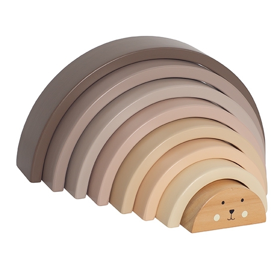 Regenbogen Jabadabado mehrfarbig Holz
